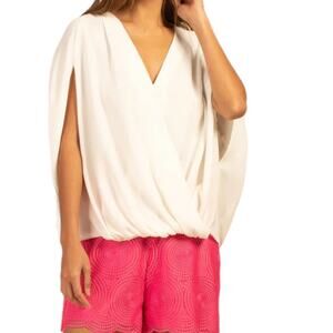 Trina Turk DeepWell Draped Top